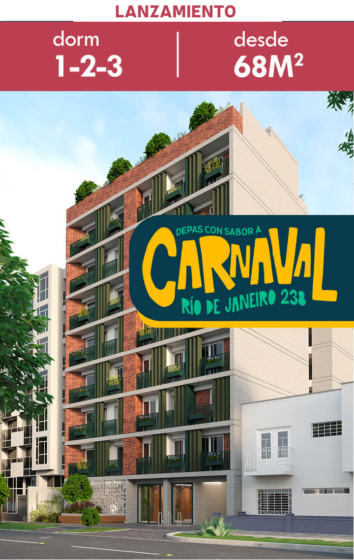 proyecto carnaval desde 60m2